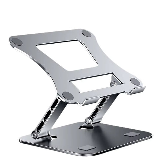 Laptop Stand Adjustable Carbon Steel Notebook Tablet Stand up to 17 Inch Macbook Laptop Portable Foldable Cooling Holder