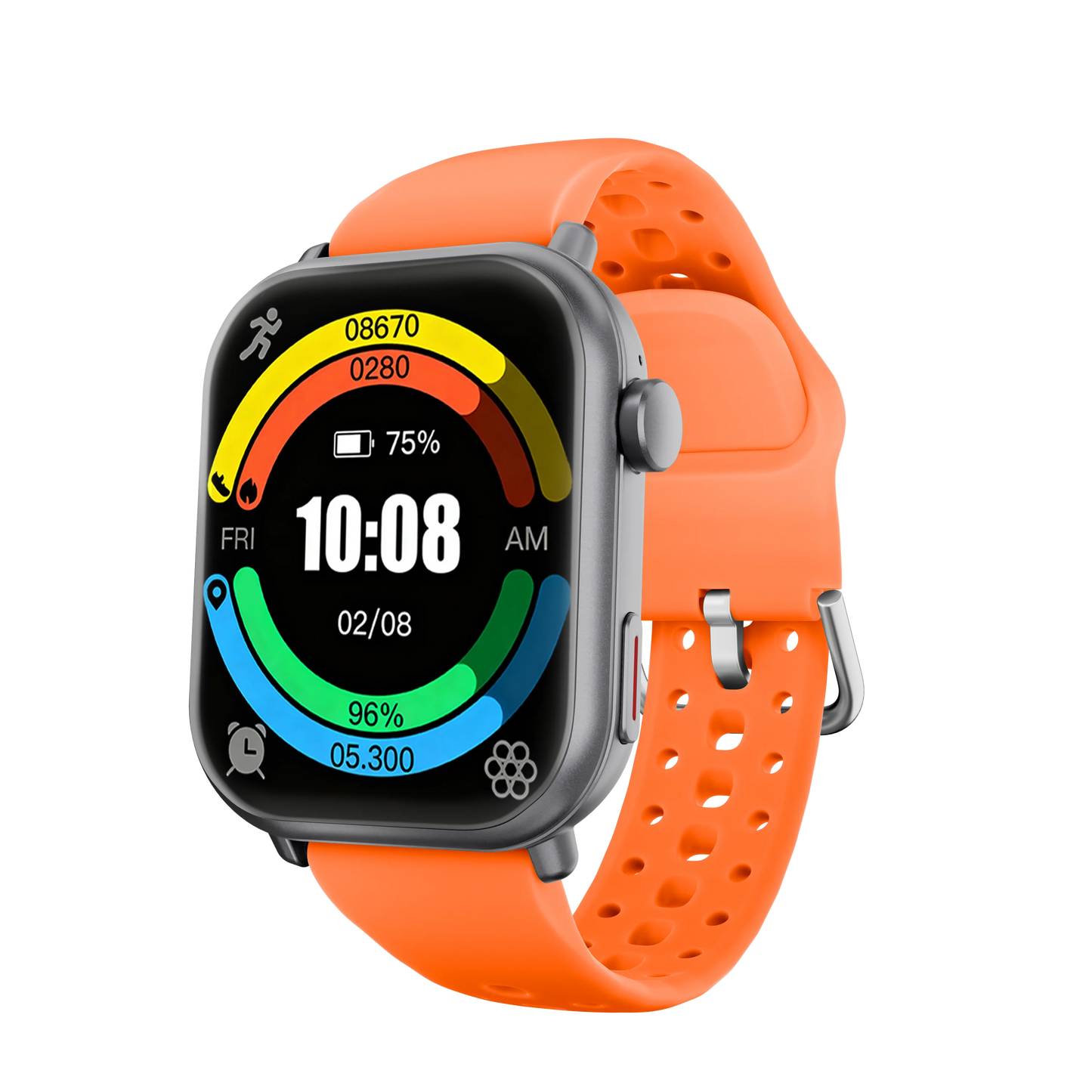 2025 Sport Smartwatch for Android/Ios 1.83''Screen Voice Assistant Wireless Call Answer 1000Mah Step Count Men Women Health Gift