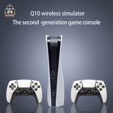 NEW Q10 3D Game Stick 128G Video Game Console Retro 4K Home Console 2.4G Double Wireless Game Controller Supporting for PSP Gift