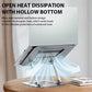Laptop Stand Adjustable Carbon Steel Notebook Tablet Stand up to 17 Inch Macbook Laptop Portable Foldable Cooling Holder