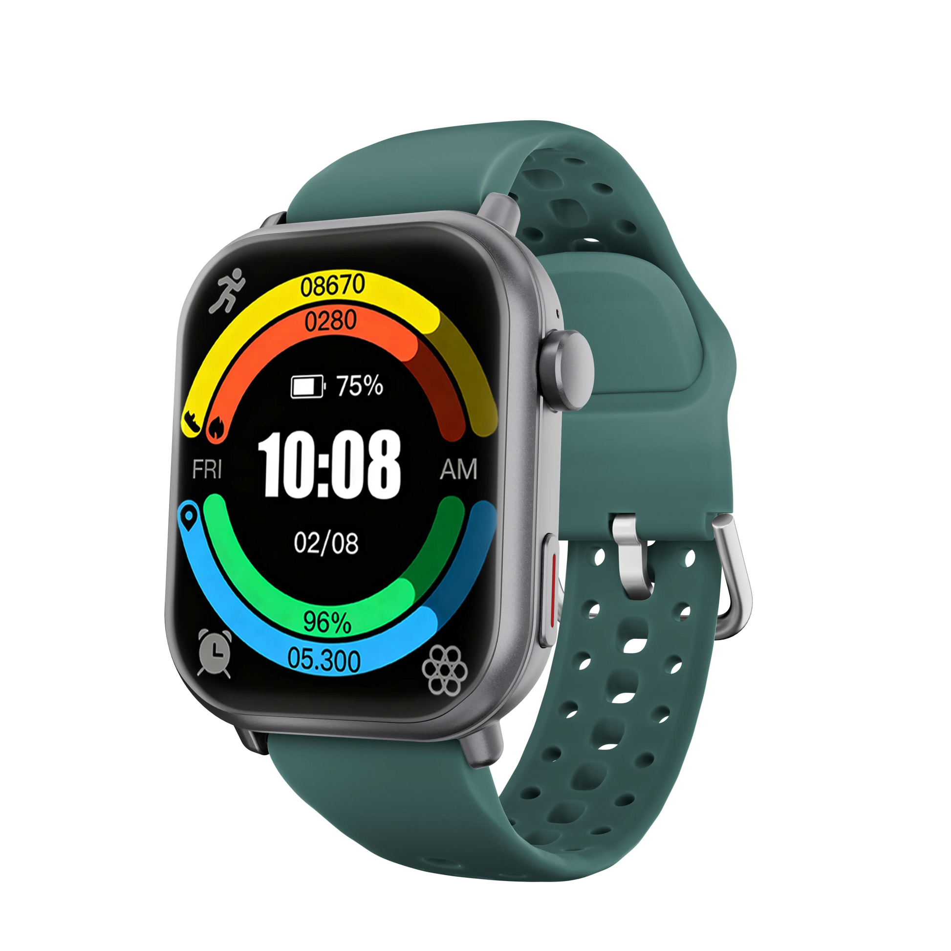 2025 Sport Smartwatch for Android/Ios 1.83''Screen Voice Assistant Wireless Call Answer 1000Mah Step Count Men Women Health Gift