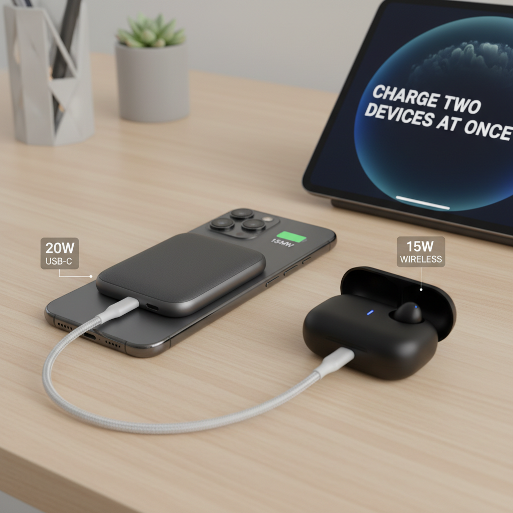 Charging two devices simultaneously