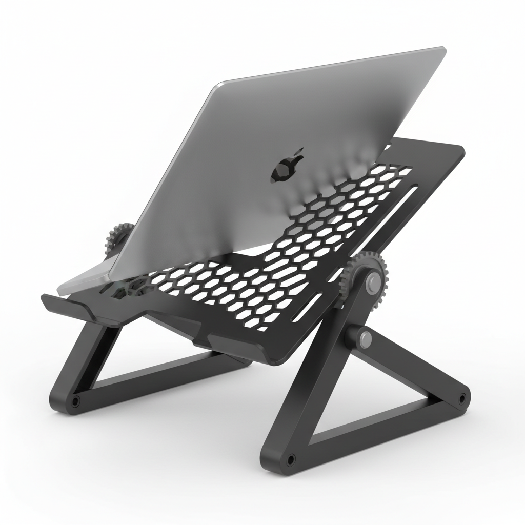 Close-up of adjustable mechanism